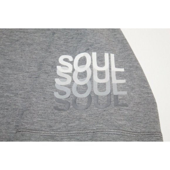 Lululemon x Soul Cycle Mens Short Sleeve Shirt Gray Grey Spin Run Size XL - Picture 3 of 4